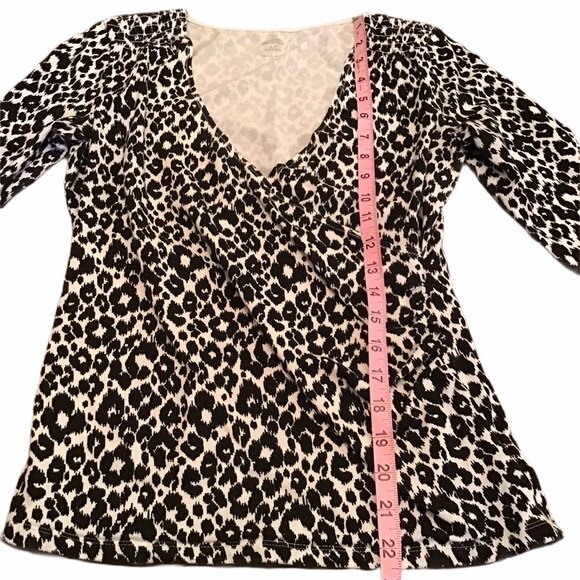 Michael by Michael Kors Leopard Top Size S - Picture 3 of 4